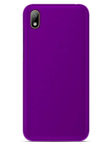 Coque en silicone Givré Violet