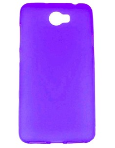 Coque en Silicone Gel givré Violet Translucide | 1001coques.fr