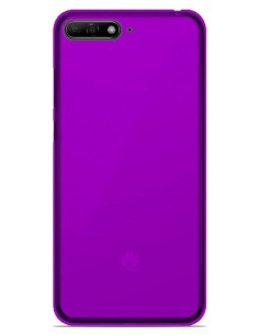 Coque en Silicone Gel givré Violet Translucide | 1001coques.fr