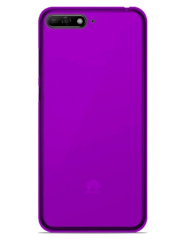 Coque en silicone Givré Violet