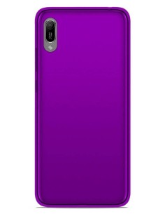 Coque en Silicone Gel givré Violet Translucide | 1001coques.fr