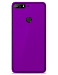Coque en silicone gel givré Violet Translucide | 1001coques.fr
