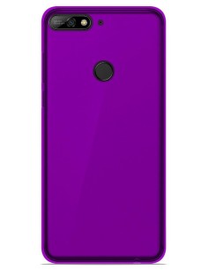 Coque en Silicone Gel givré Violet Translucide | 1001coques.fr