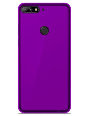 Coque en silicone Givré Violet