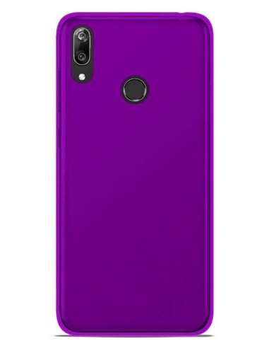 Coque en silicone Givré Violet