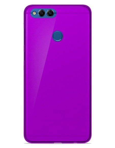 Coque en silicone Givré Violet pour Huawei Y9 2018