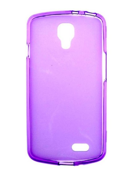 Coque en silicone Givré Violet pour LG F70