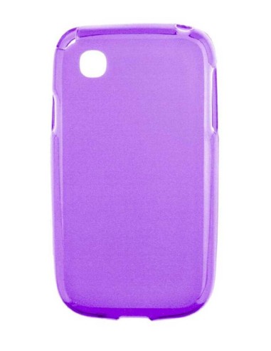 Coque en silicone Givré Violet