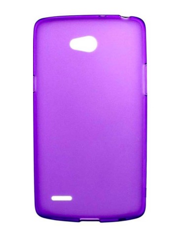 Coque en silicone Givré Violet