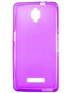 Coque en Silicone Gel givré Violet Translucide | 1001coques.fr