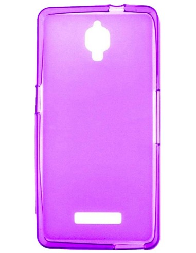 Coque en silicone Givré Violet