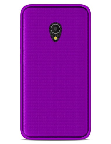 Coque en silicone Givré Violet