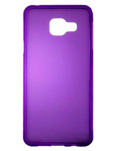 Coque en silicone gel givré Violet Translucide | 1001coques.fr