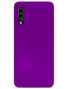 Coque en Silicone Gel givré Violet Translucide | 1001coques.fr