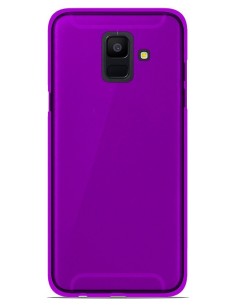 Coque en silicone gel givré Violet Translucide | 1001coques.fr