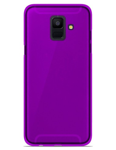 Coque en silicone Givré Violet