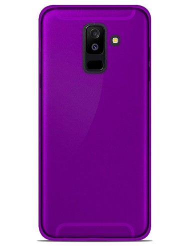 Coque en silicone Givré Violet