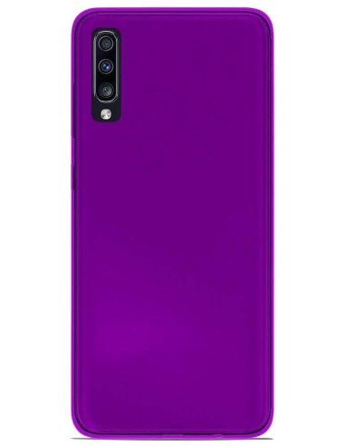 Coque en silicone Givré Violet