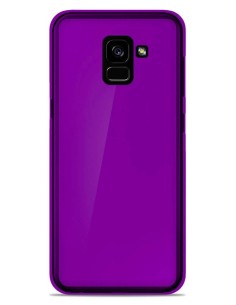 Coque en silicone gel givré Violet Translucide | 1001coques.fr