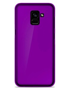 Coque en Silicone Gel givré Violet Translucide | 1001coques.fr