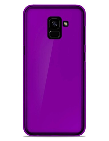 Coque en silicone Givré Violet