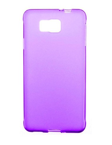 Coque en silicone Givré Violet