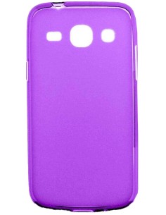 Coque en silicone gel givré Violet Translucide | 1001coques.fr