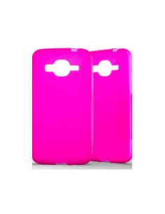 Coque en silicone gel givré Violet Translucide | 1001coques.fr