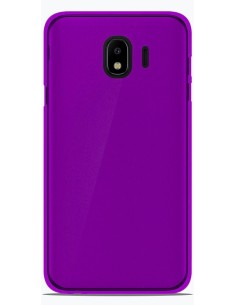 Coque en silicone gel givré Violet Translucide | 1001coques.fr