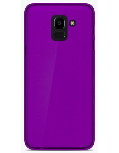 Coque en silicone Givré Violet