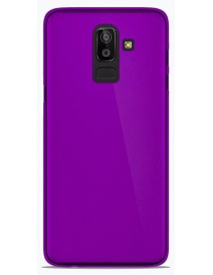 Coque en Silicone Gel givré Violet Translucide | 1001coques.fr