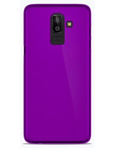 Coque en silicone Givré Violet