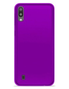 Coque en Silicone Gel givré Violet Translucide | 1001coques.fr