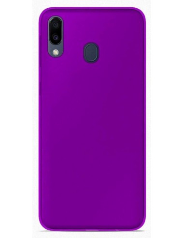 Coque en silicone Givré Violet