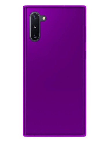 Coque en silicone Givré Violet