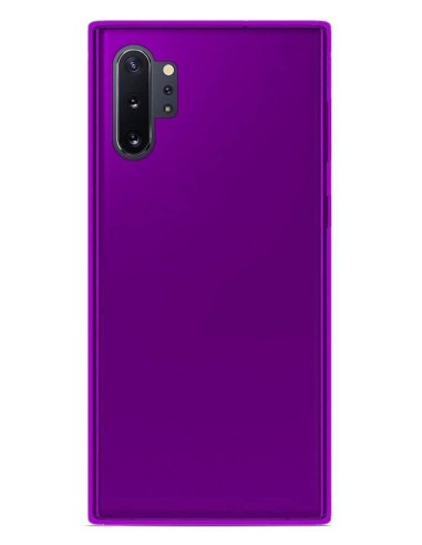 Coque en silicone Givré Violet