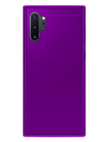 Coque en silicone Givré Violet pour Samsung Galaxy Note 10 Plus