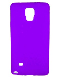 Coque en silicone gel givré Violet Translucide | 1001coques.fr