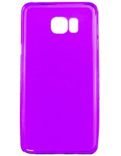 Coque en silicone gel givré Violet Translucide | 1001coques.fr