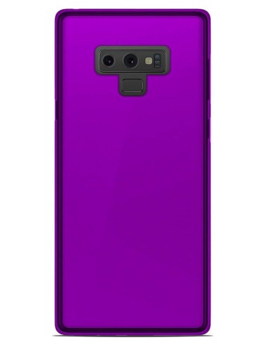 Coque en silicone Givré Violet