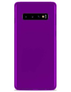 Coque en Silicone Gel givré Violet Translucide | 1001coques.fr