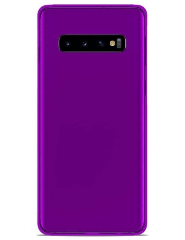 Coque en silicone Givré Violet