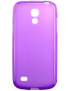 Coque en silicone gel givré Violet Translucide | 1001coques.fr