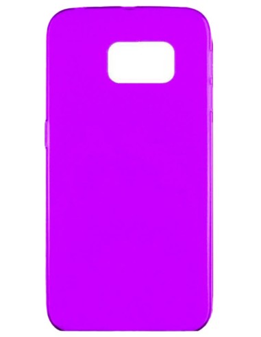 Coque en silicone Givré Violet