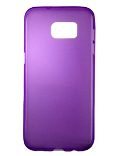 Coque en silicone gel givré Violet Translucide | 1001coques.fr