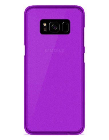 Coque en silicone Givré Violet