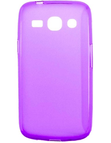 Coque en silicone Givré Violet