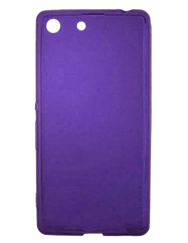 Coque en silicone Givré Violet