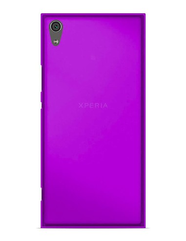 Coque en silicone Givré Violet