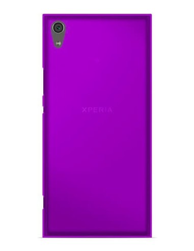 Coque en silicone Givré Violet